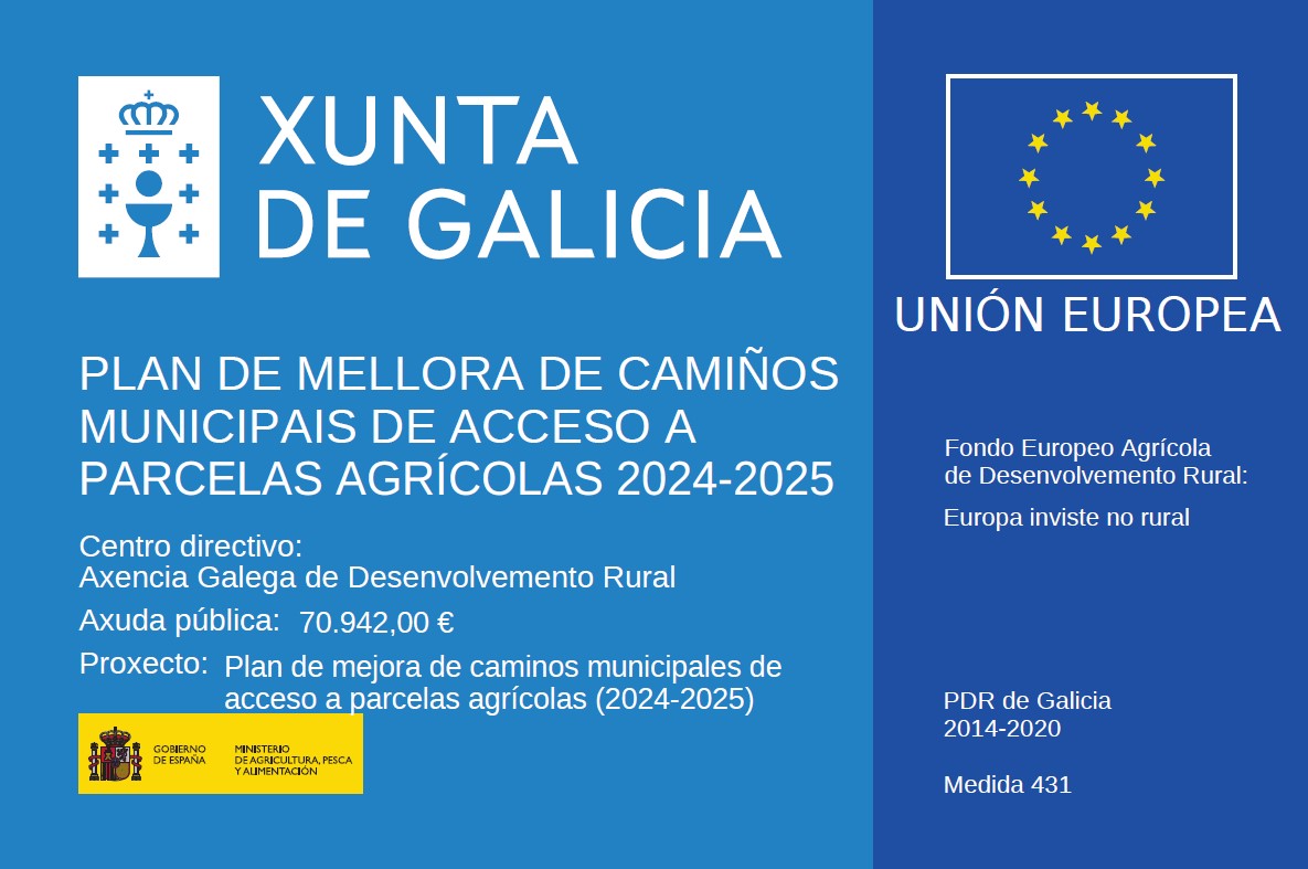 PLAN DE MELLORA DE CAMIÑOS MUNICIPAIS DE ACCESO A PARCELAS AGRÍCOLAS 2024-2025