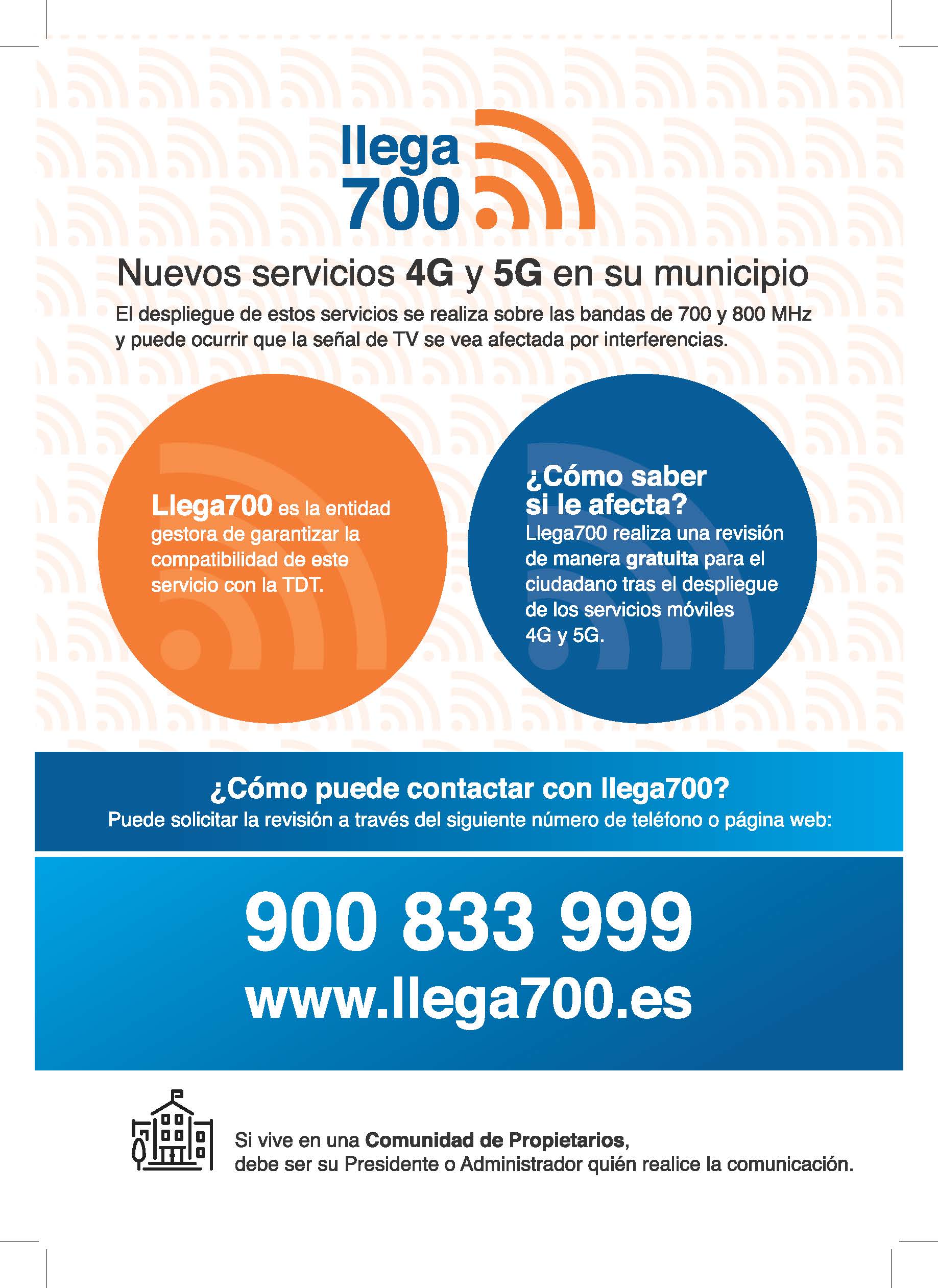 LLEGA 700 COMUNICACIÓN DE ENCENDIDO DE NODO