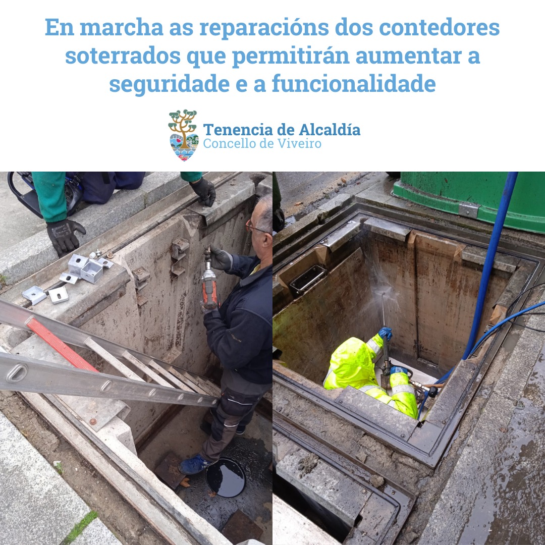 REPARACIÓN DOS CONTEDORES SOTERRADOS